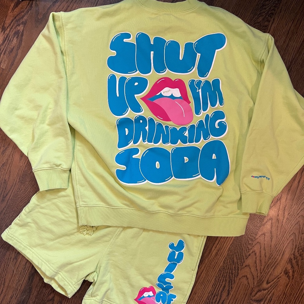 Poppi Soda PR Influencer Sweat Set
